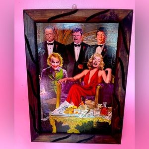 Wooden picture frame